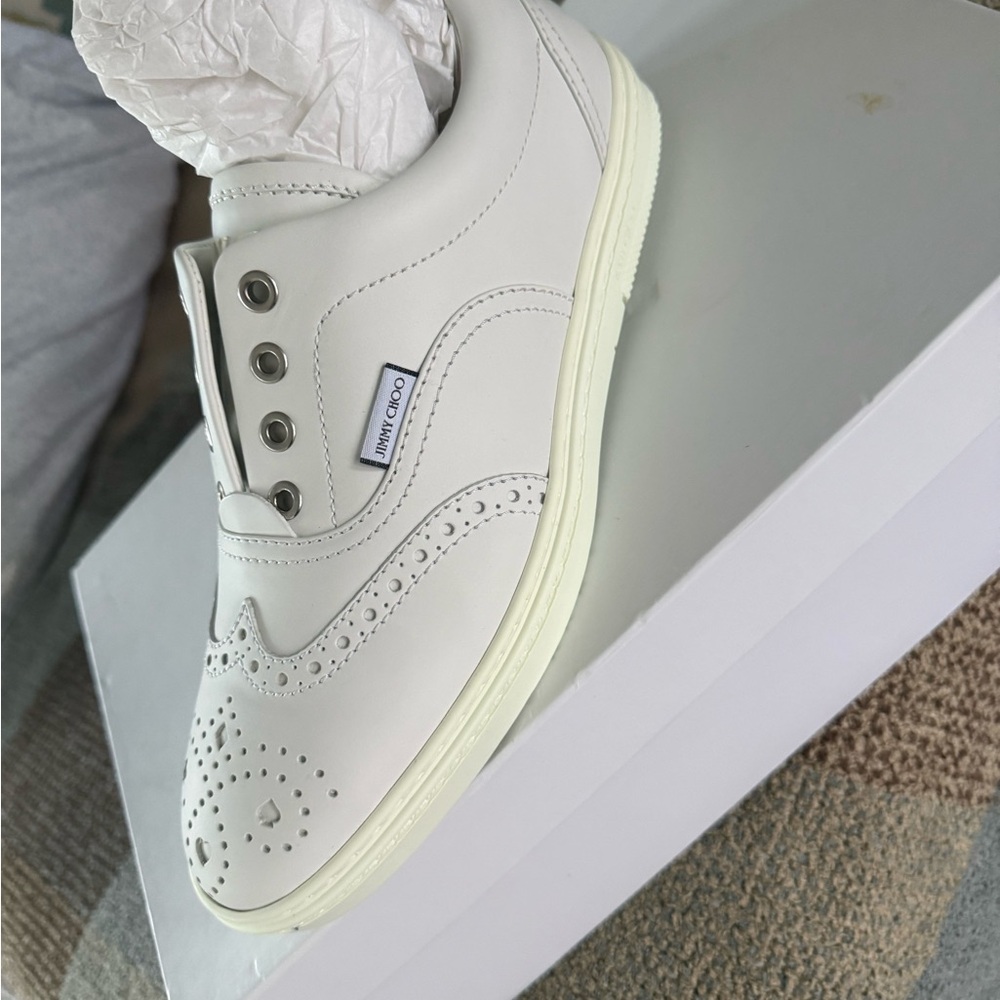 Jimmy Choo Off-White unisex Sneakers